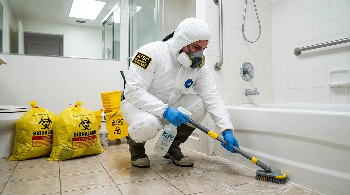 Decontamination equipment deployed for Blood Cleanup in Winterville